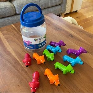 Learning Resources Snap-N-Learn Rhyming Pups Toy